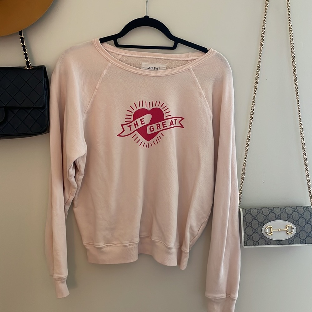 The Great. Shrunken Sweatshirt Sz 2/M